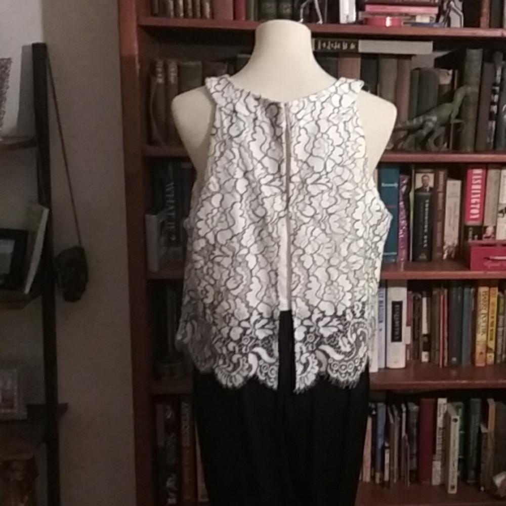 Melrose black and white jumpsuits - Picture 4 of 7